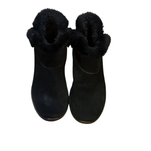 Skechers Goga Mat Black Booties - Picture 1 of 7